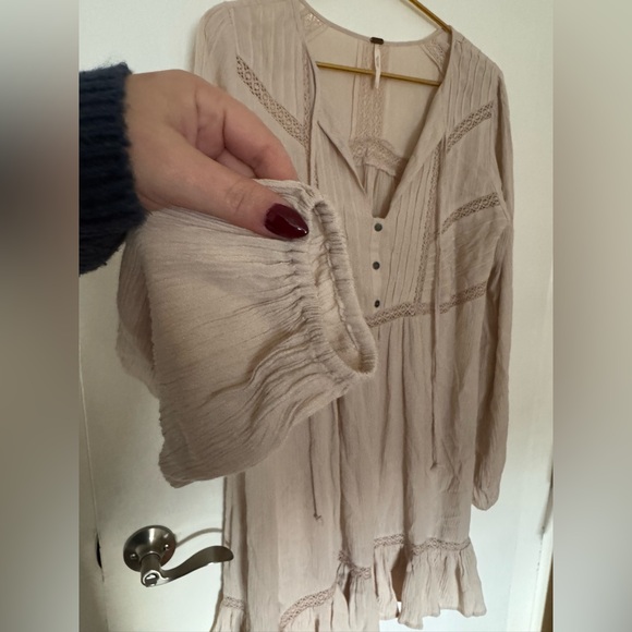 Free People Sweet Treat Mini Shirt Dress - Picture 4 of 6